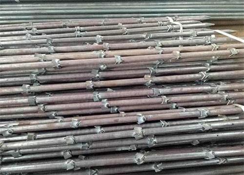 金银川路街道隧道钢花管